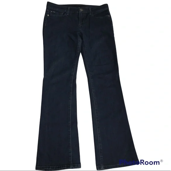 Joe's Jeans Boot Cut Provocateur Taylor Wash Dark Indigo Rinse Designer Jeans - Picture 2 of 16